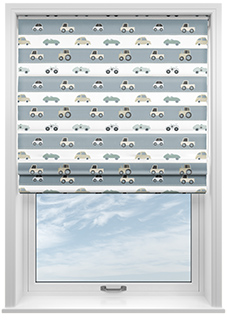 Brum Brum, Highway - Roman Blind